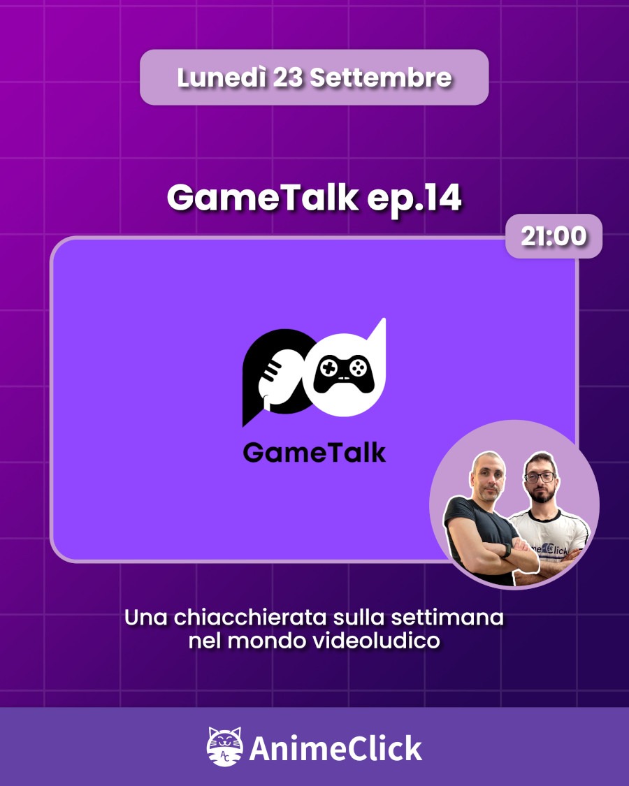 AnimeClick su Twitch: programma dal 23 al 29 settembre AnimeClick su Twitch: programma dal 23 al 29 settembre